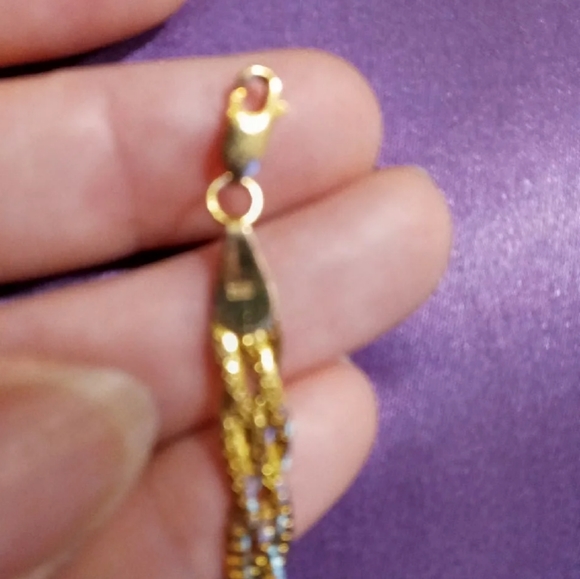 14k Gold Italy Bracelet - Picture 7 of 8